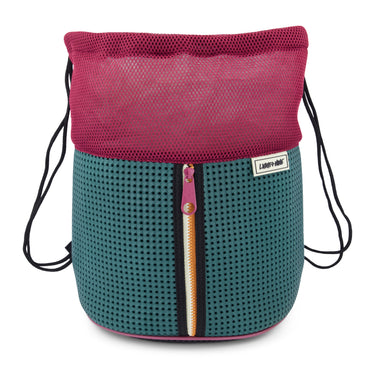 Sophy Drawstring Backpack Artist Green