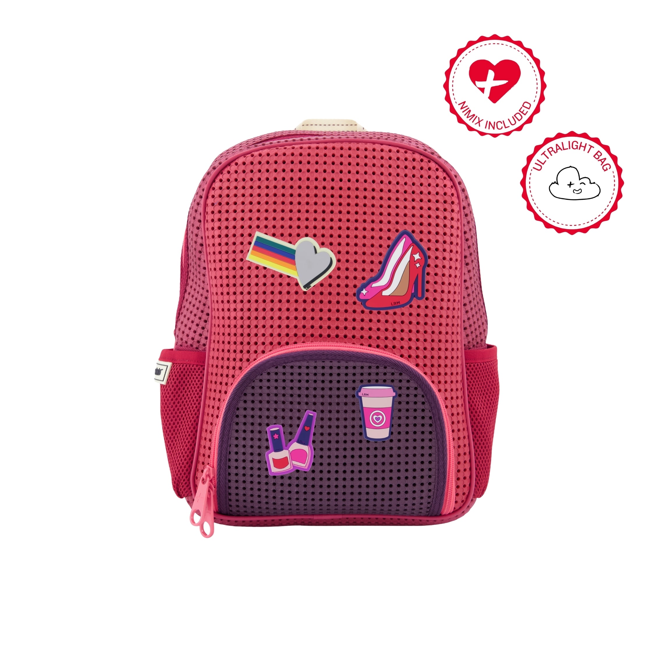 Starter Backpack Multi Rose with Nimix Girl-boss Set – Light Plus Nine