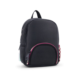 Little Miss Mini Backpack Checkered Brick