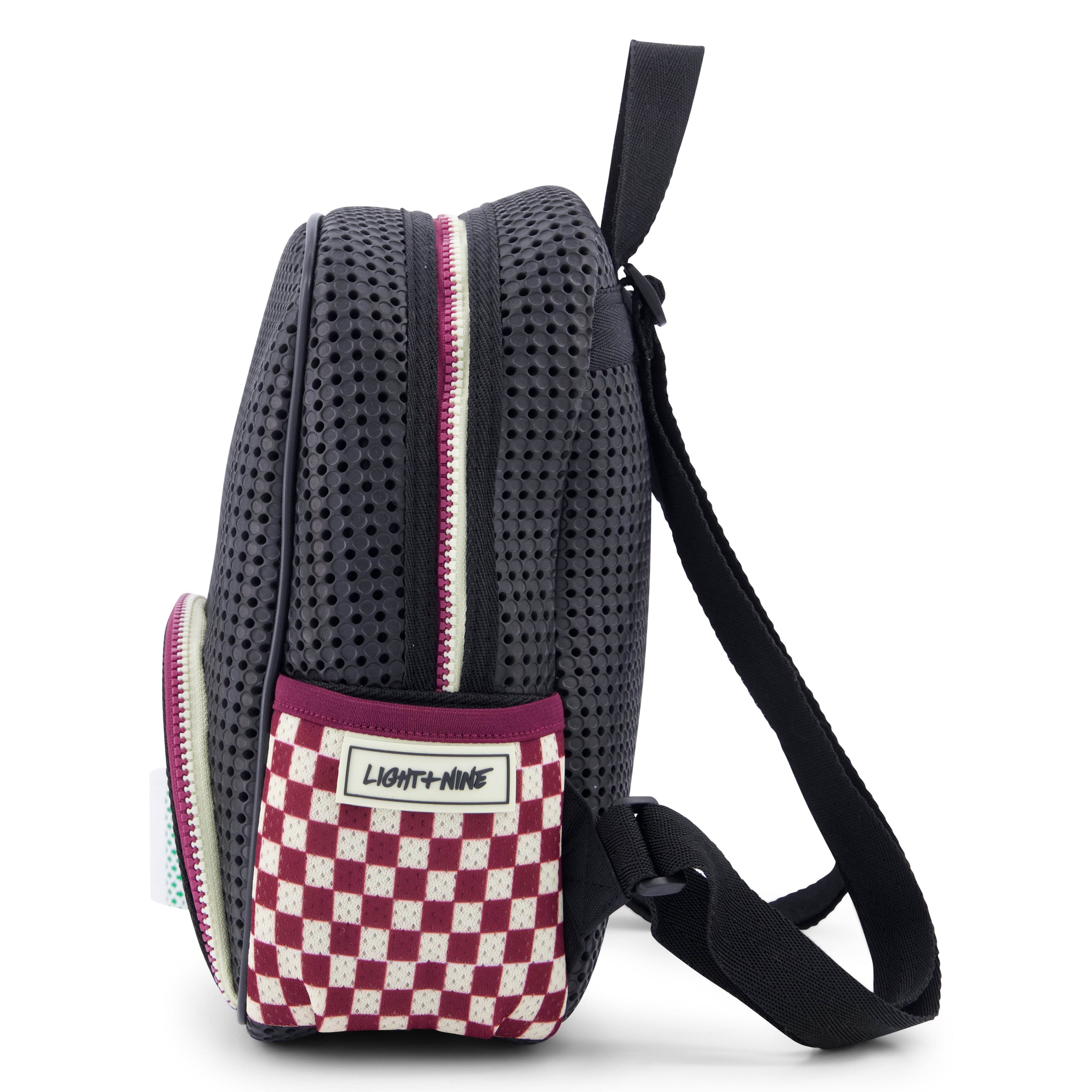 Little Starter Mini Backpack Checkered Brick – Light Plus Nine