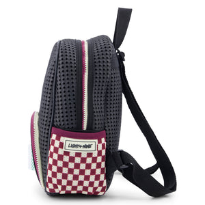 Little Starter Mini Backpack Checkered Brick