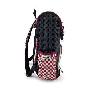 Student Backpack Checkered Brick