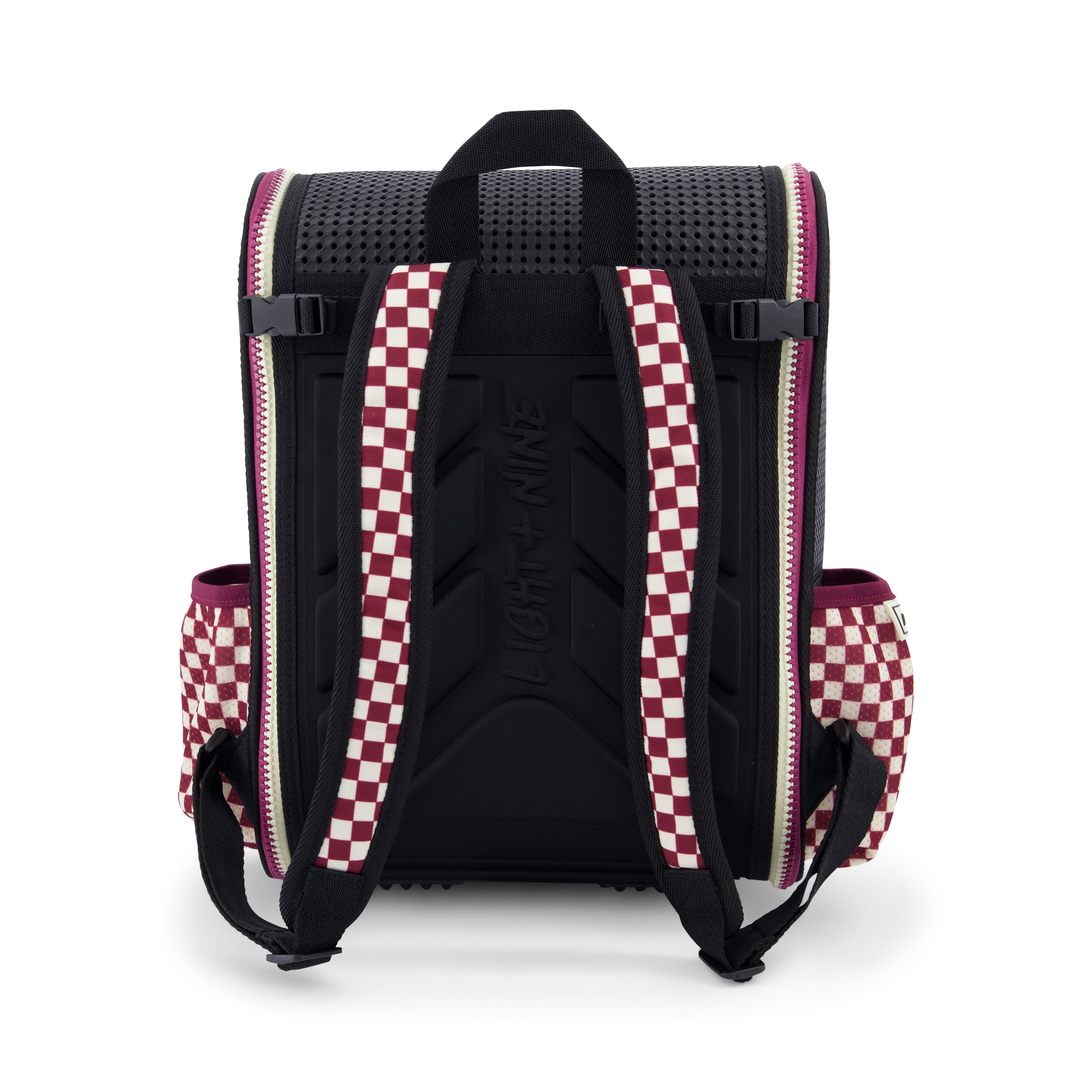 Little Miss Mini Backpack Checkered Brick – Light Plus Nine