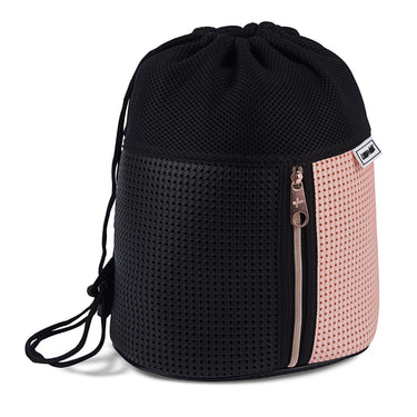 Sophy Drawsting Backpack Peach Blush