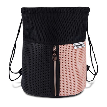 Sophy Drawsting Backpack Peach Blush