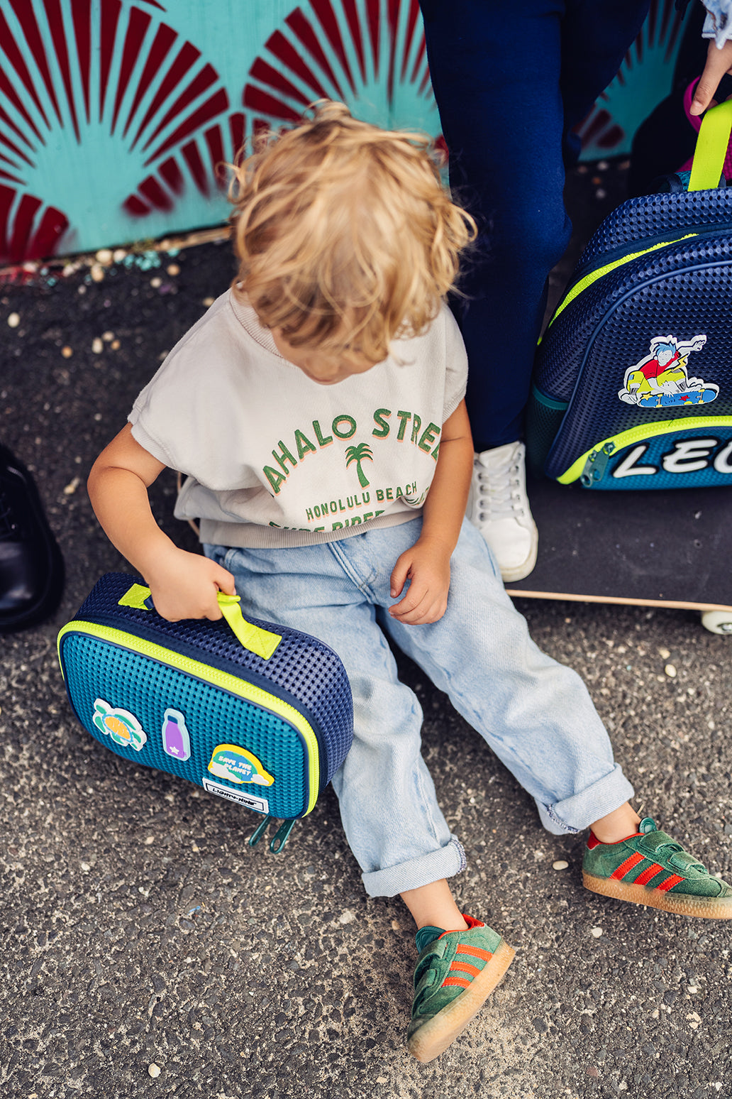 Insulated Lunch Tote Surf Lime