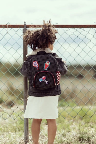 Little Starter Backpack Checkered Brick