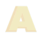 Nimix Alphabets Cream / LARGE