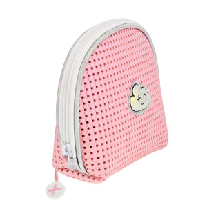 EVA / Silicone Cosmetic Bag Pink