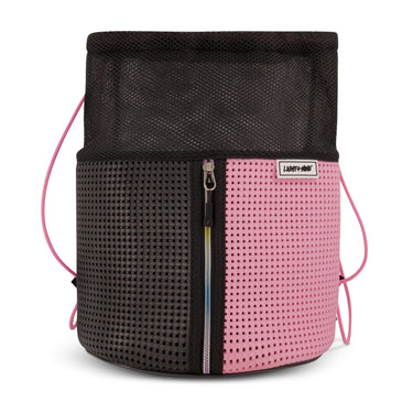 Sophy Drawstring Backpack Rainbow Pink
