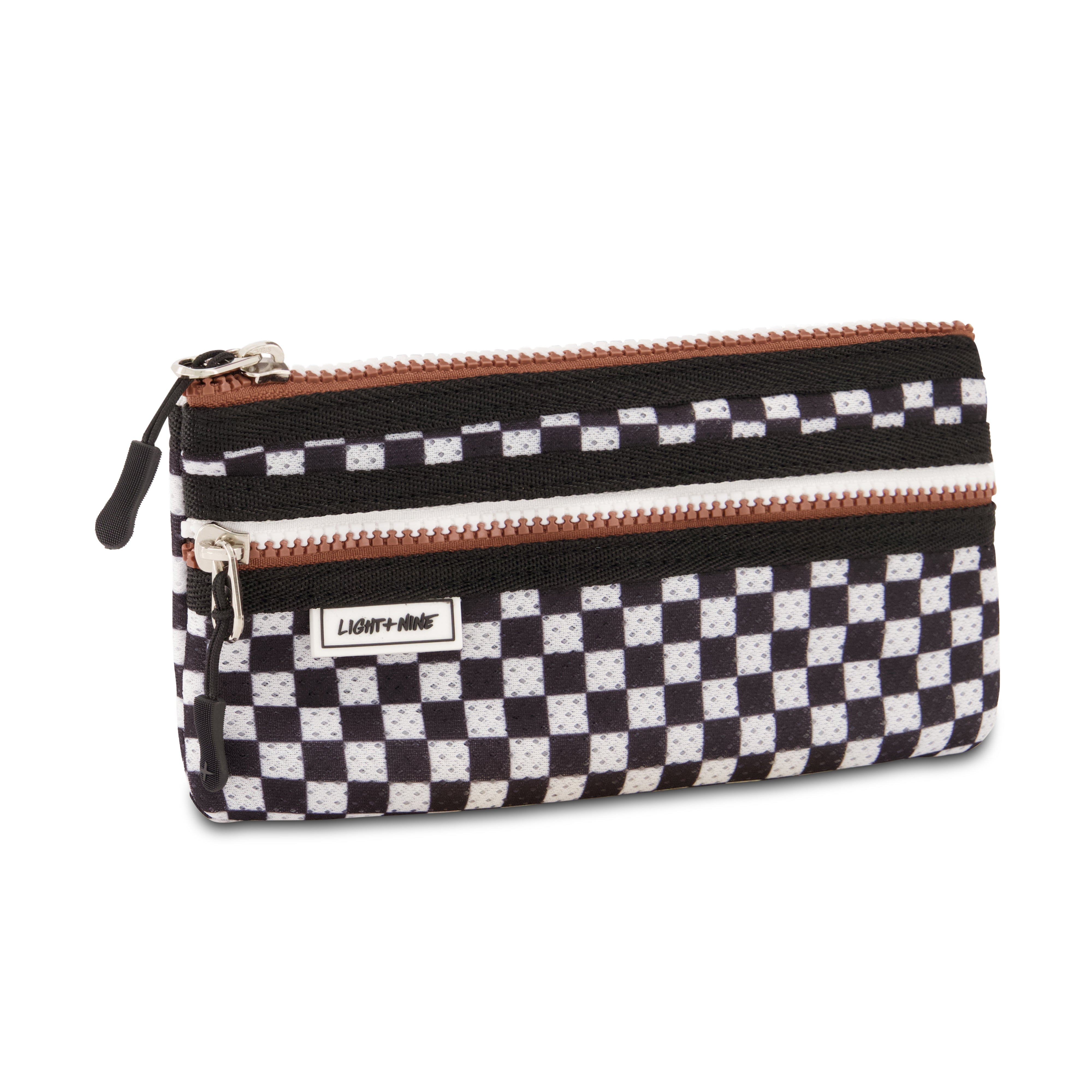 Pencil Pouch Checkered Black – Light Plus Nine