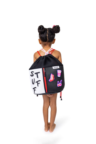 Sophy Drawstring Backpack Red Classic
