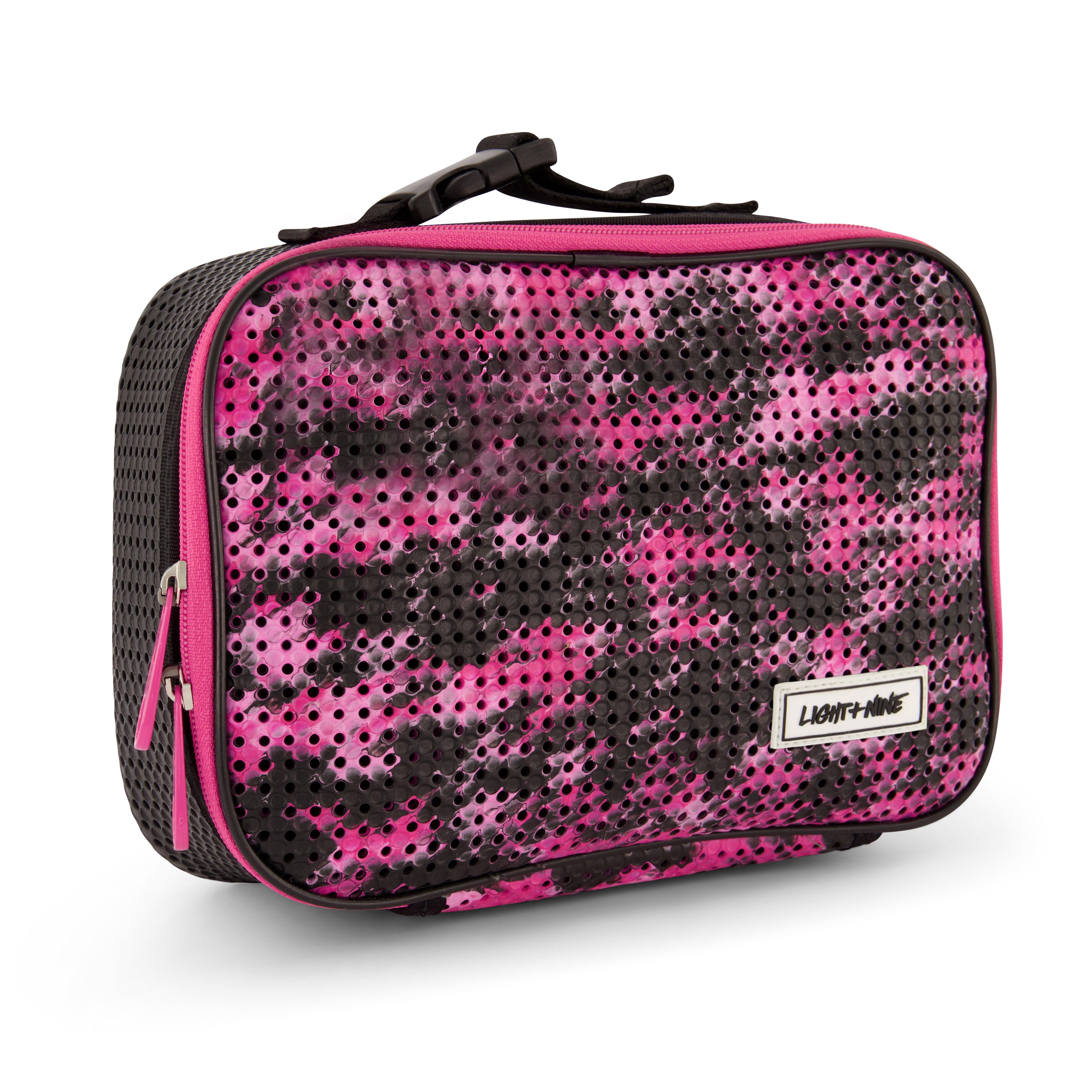 Lunch Bag Insulated Lunch Cooler, Pink