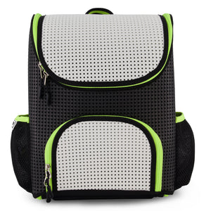 Student Backpack Neon Lime