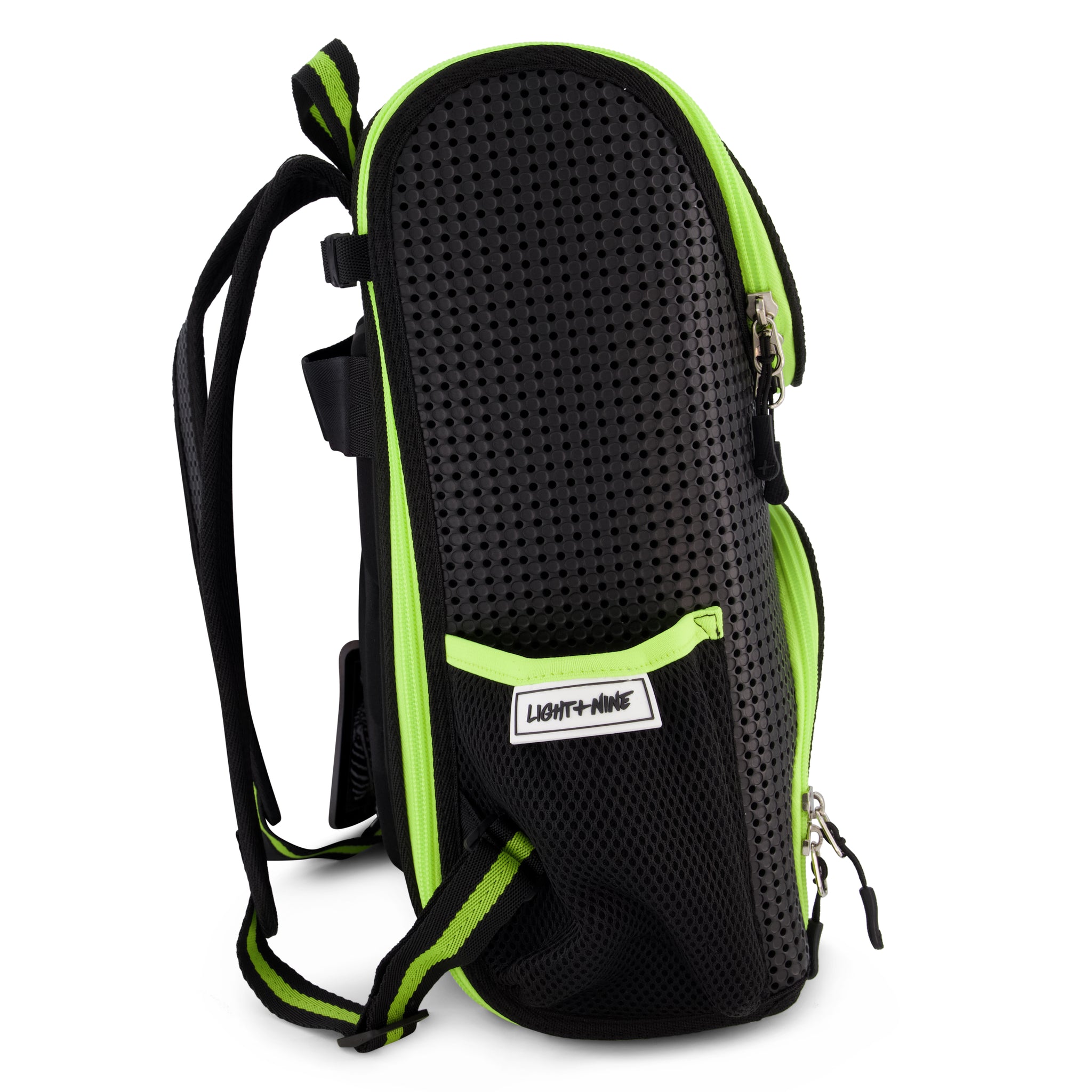 Student Backpack Neon Lime